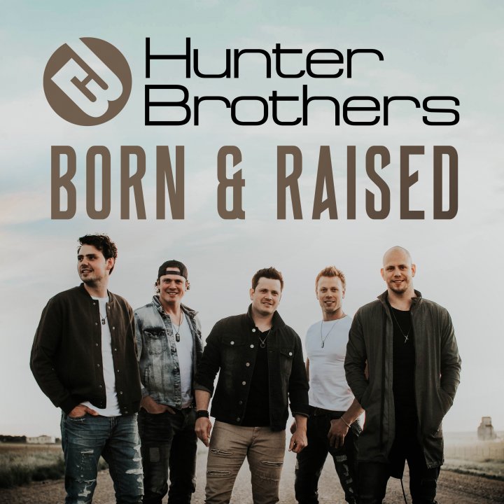 Hunter Brothers Born And Raised cover artwork