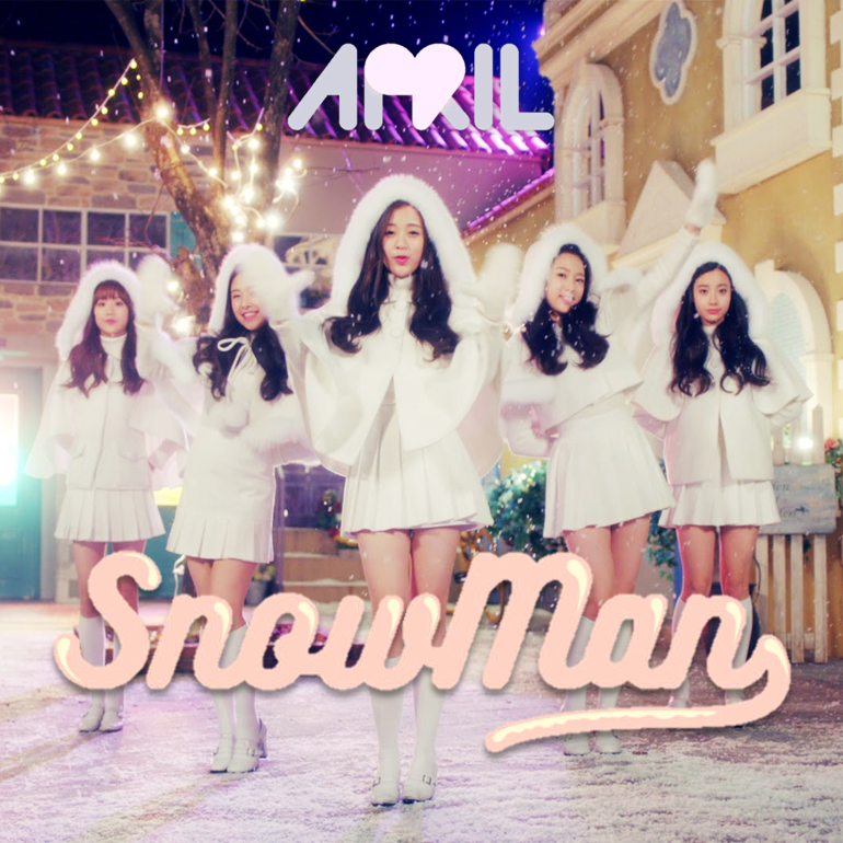 APRIL — Snowman cover artwork