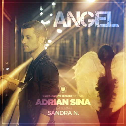 Adrian Sînă featuring Sandra N — Angel cover artwork