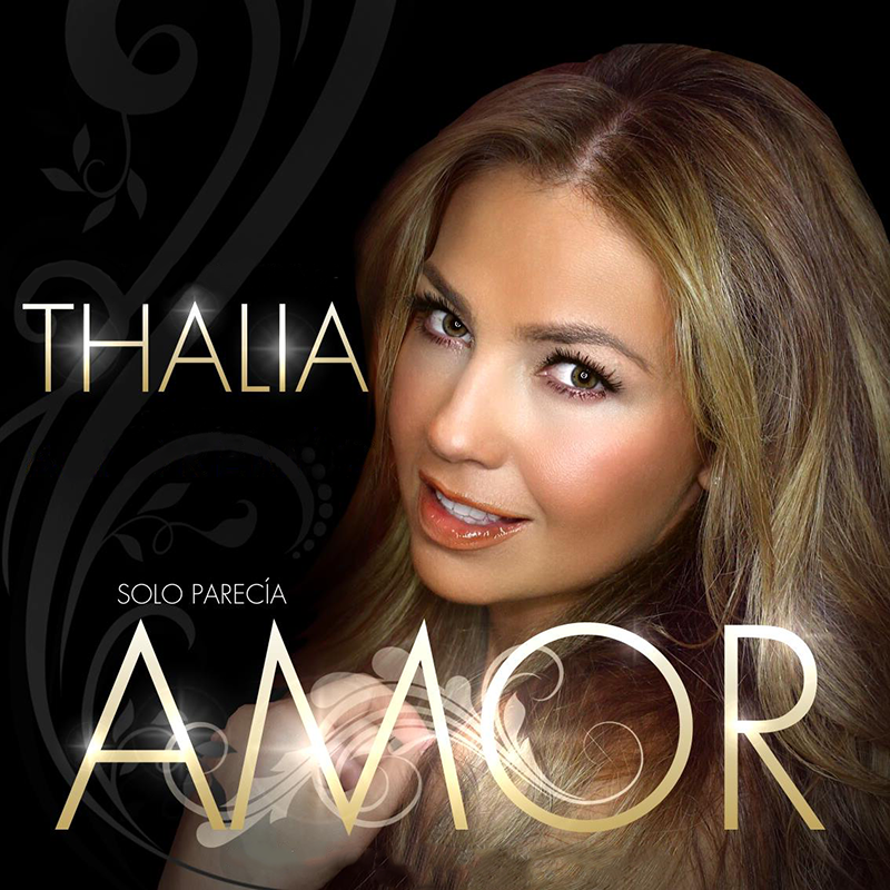 Thalía Sólo Parecía Amor cover artwork