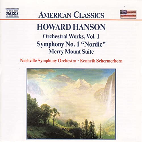 Howard Hanson Merry Mount Suite cover artwork
