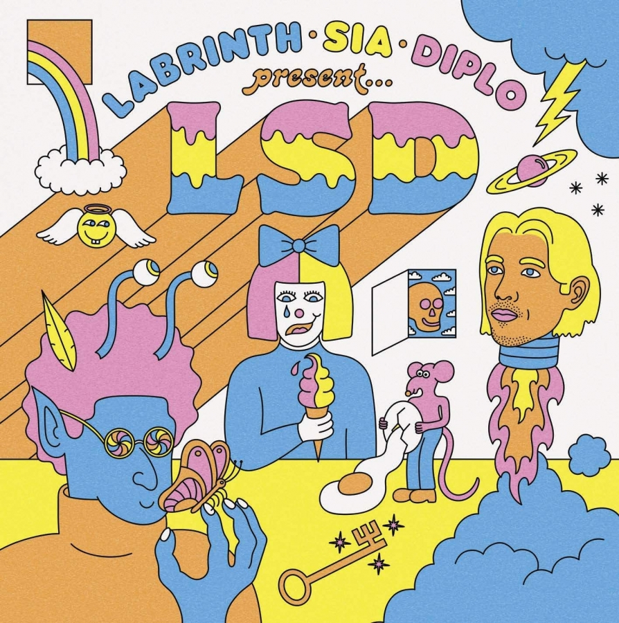 LSD — LABRINTH, SIA &amp; DIPLO PRESENT... LSD cover artwork