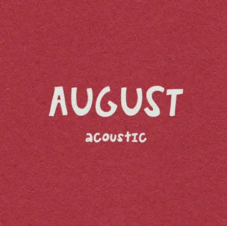 Flipturn — August (Acoustic) cover artwork