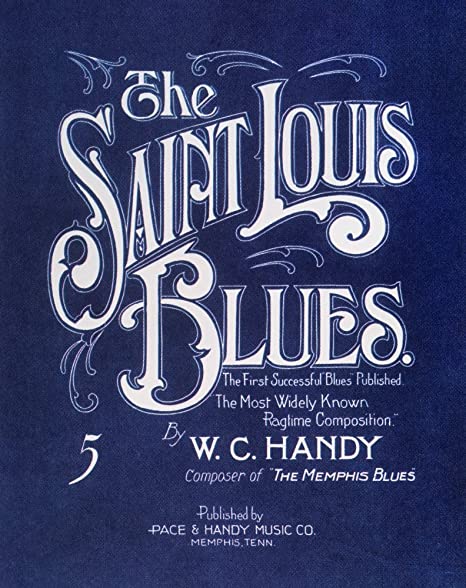 W.C. Handy St. Louis Blues cover artwork
