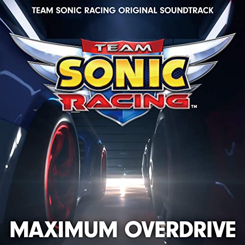Sonic The Hedgehog MAXIMUM OVERDRIVE - TEAM SONIC RACING ORIGINAL SOUNDTRACK cover artwork