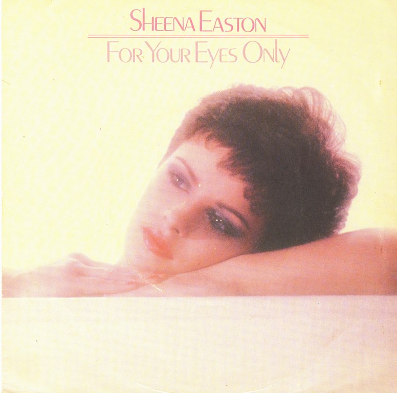 Sheena Easton For Your Eyes Only cover artwork