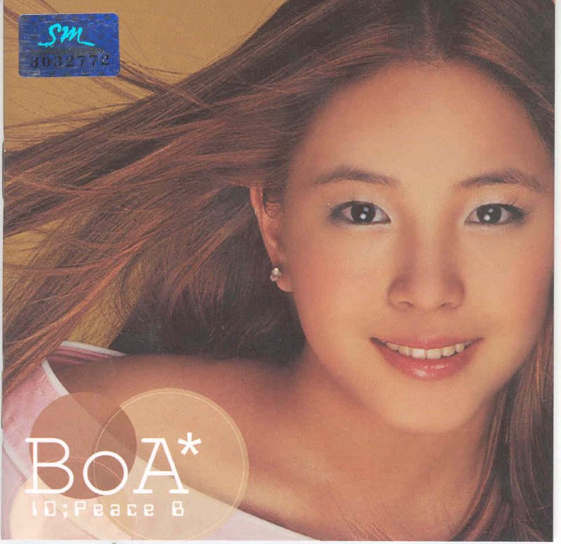 BoA ID; Peace B cover artwork
