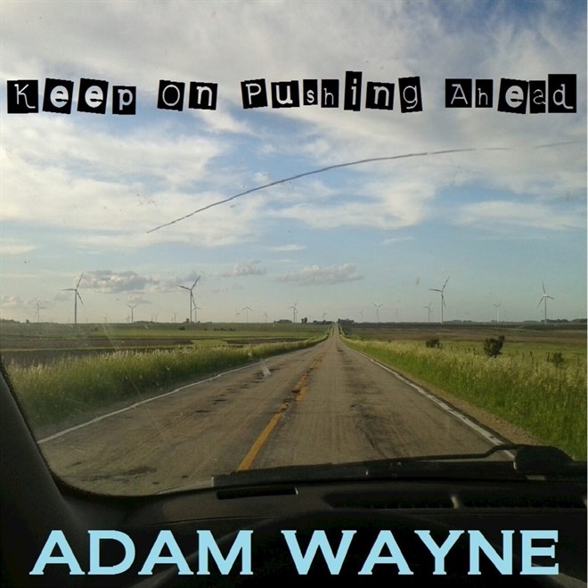 Adam Wayne — Keep On Pushing Ahead cover artwork