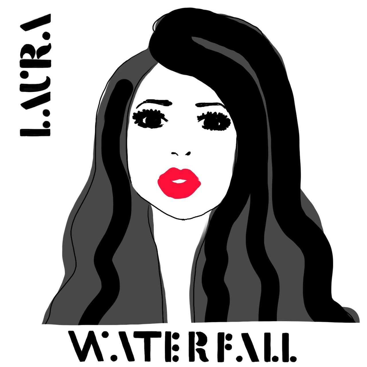 Laura Põldvere Waterfall cover artwork