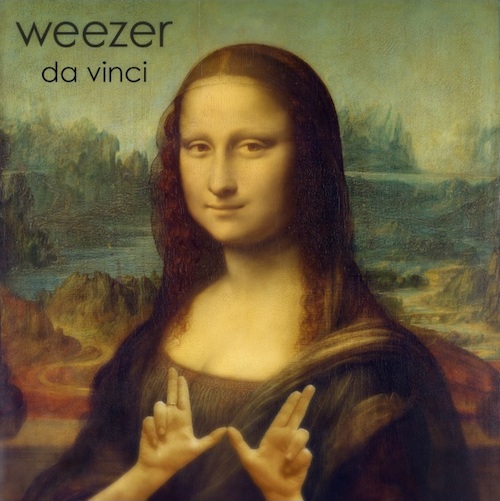 Weezer Da Vinci cover artwork