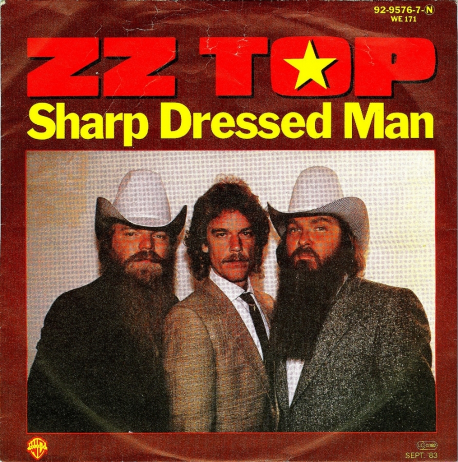 ZZ Top — Sharp Dressed Man cover artwork