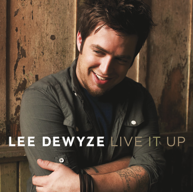 Lee DeWyze Live It Up cover artwork