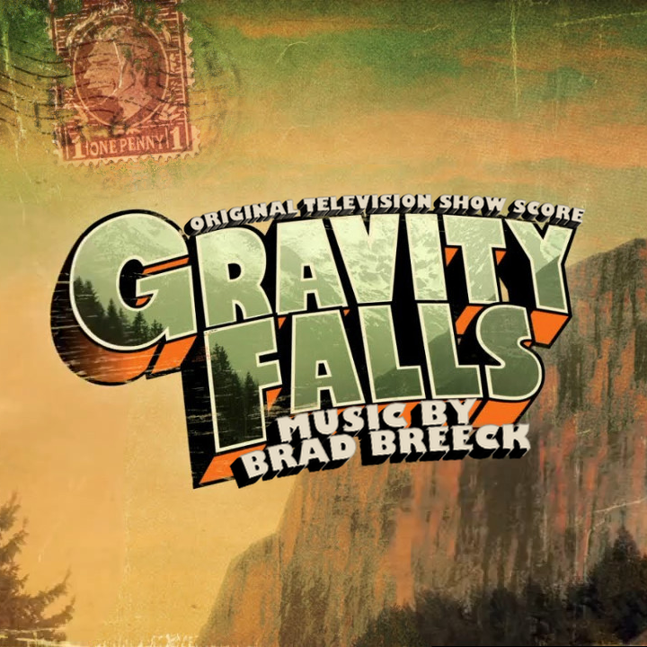 Brad Breeck Gravity Falls OST cover artwork