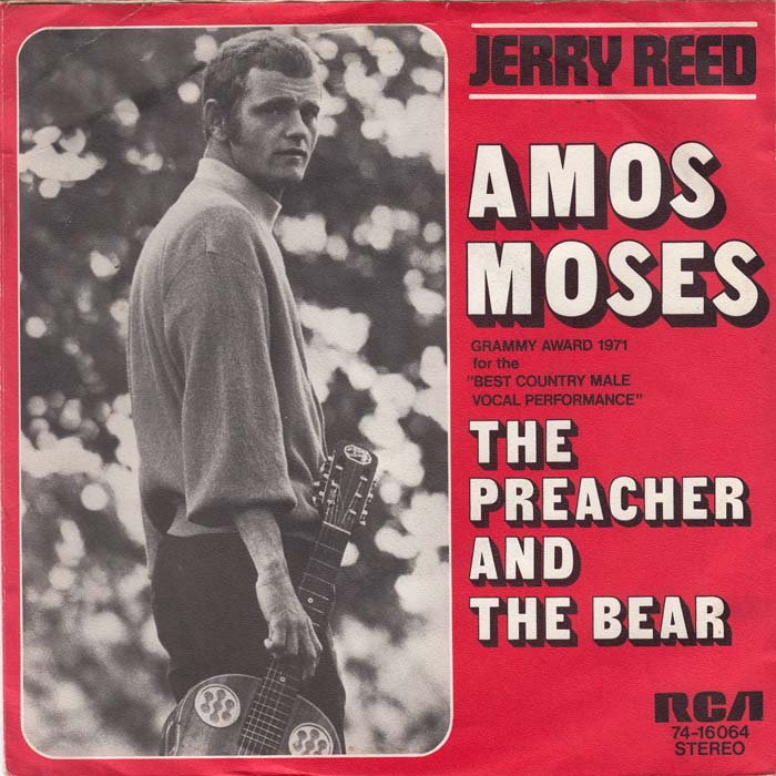 Jerry Reed — Amos Moses cover artwork