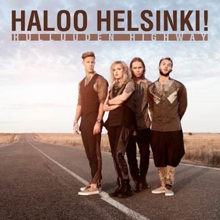 Haloo Helsinki! Hulluuden Highway cover artwork