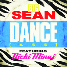 Big Sean ft. featuring Nicki Minaj Dance (A$$) cover artwork