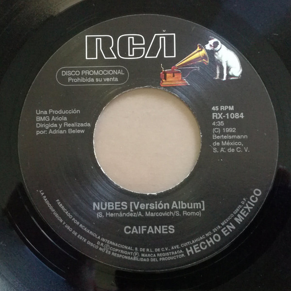 Caifanes — Nubes cover artwork