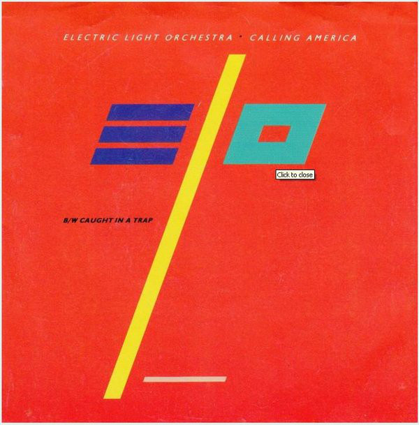 Electric Light Orchestra — Calling America cover artwork
