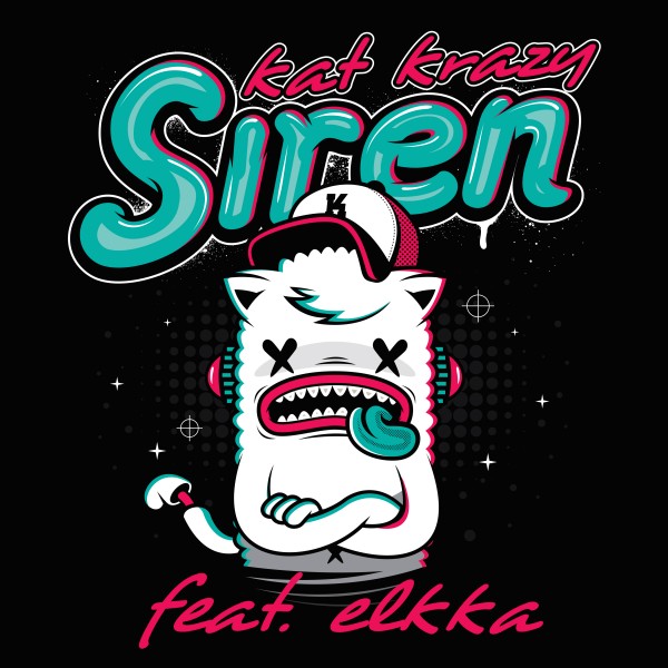 Kat Krazy ft. featuring Elkken Siren cover artwork