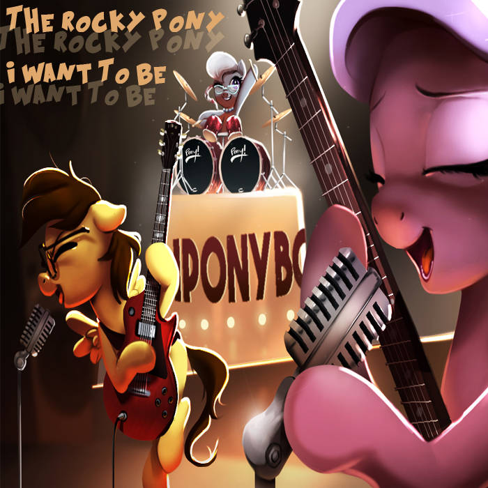 OhPonyBoy — The Rocky Pony I Want to Be cover artwork