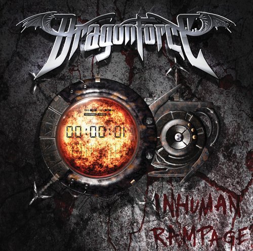 DragonForce Inhuman Rampage cover artwork