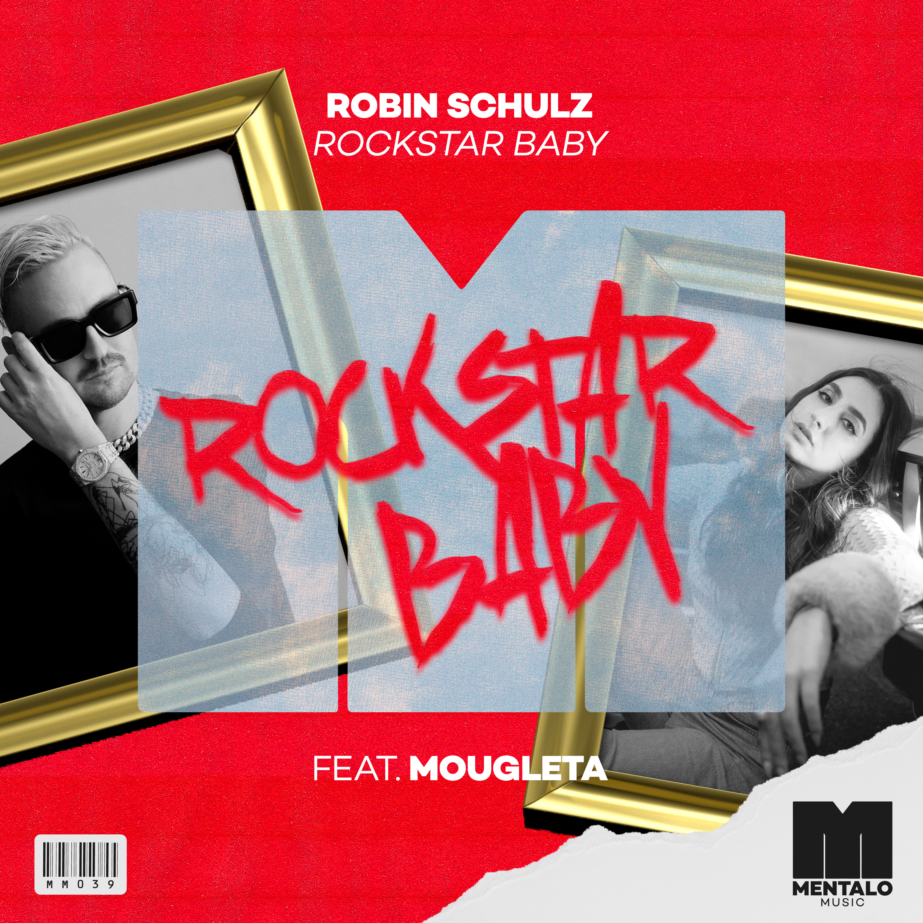Robin Schulz featuring Mougleta — Rockstar Baby cover artwork