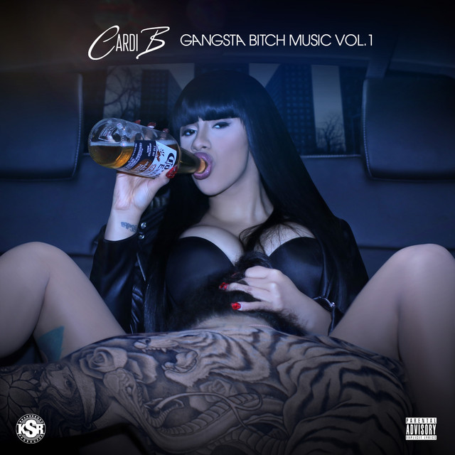 Cardi B Gangsta Bitch Music Vol 1 cover artwork