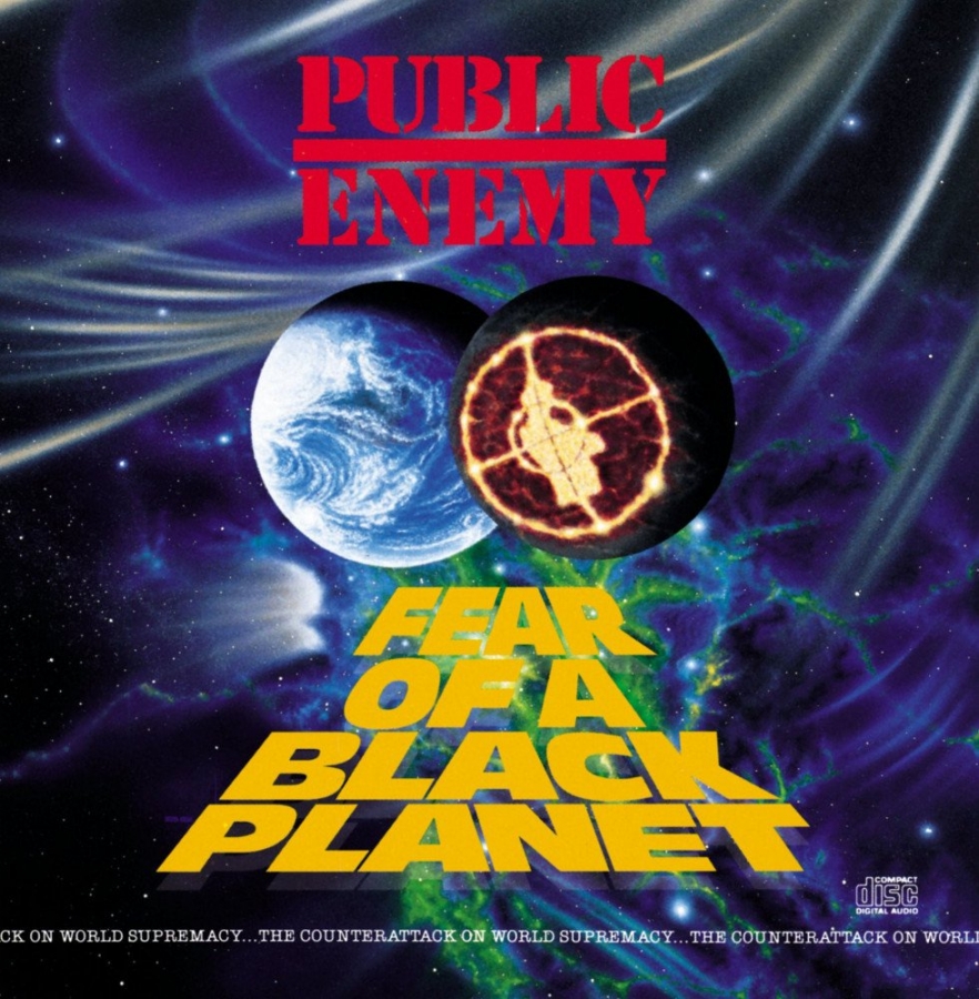 Public Enemy Fear of a Black Planet cover artwork
