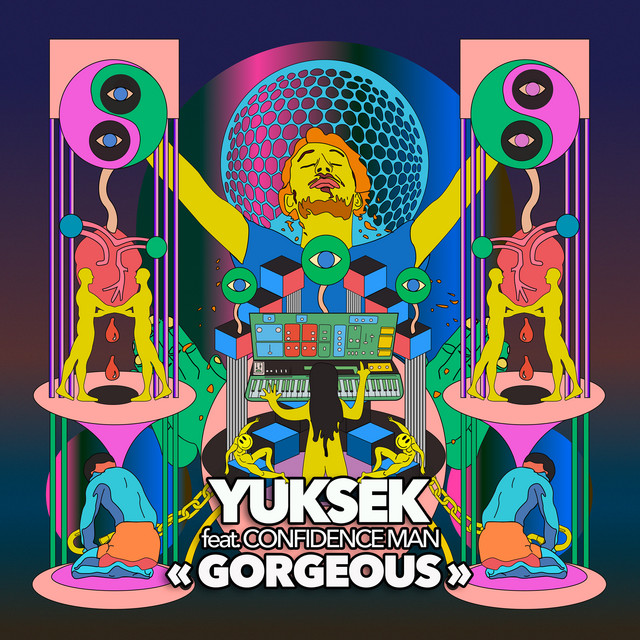 Yuksek featuring Confidence Man — Gorgeous cover artwork