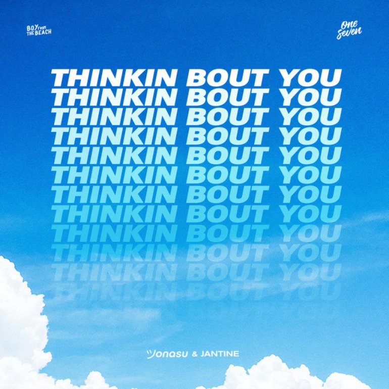 Jonasu ft. featuring Jantine Thinkin Bout You cover artwork