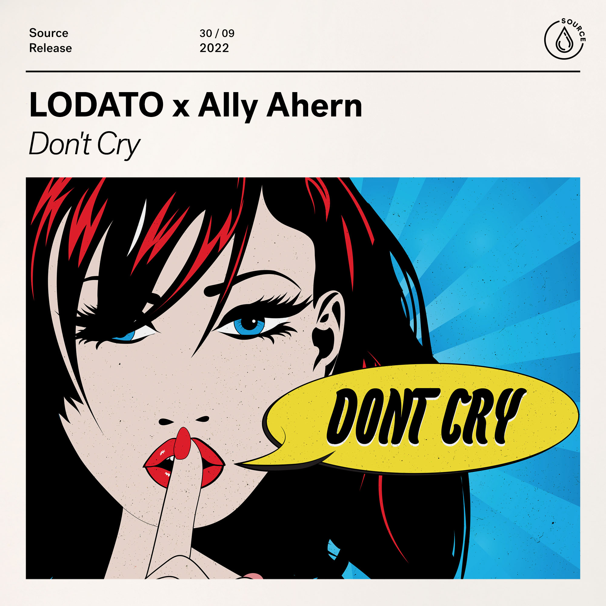 LODATO & Ally Ahern — Don&#039;t Cry cover artwork