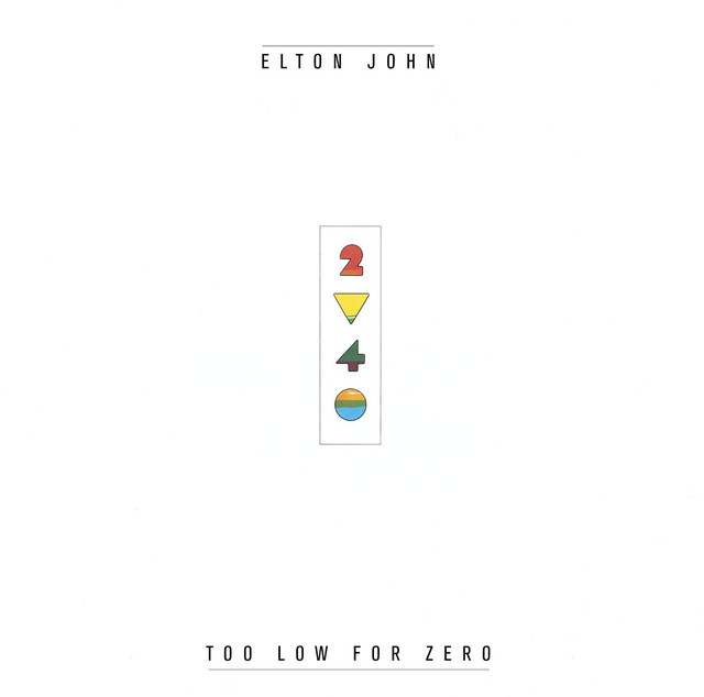 Elton John — Cold As Christmas (In the Middle of the Year) cover artwork
