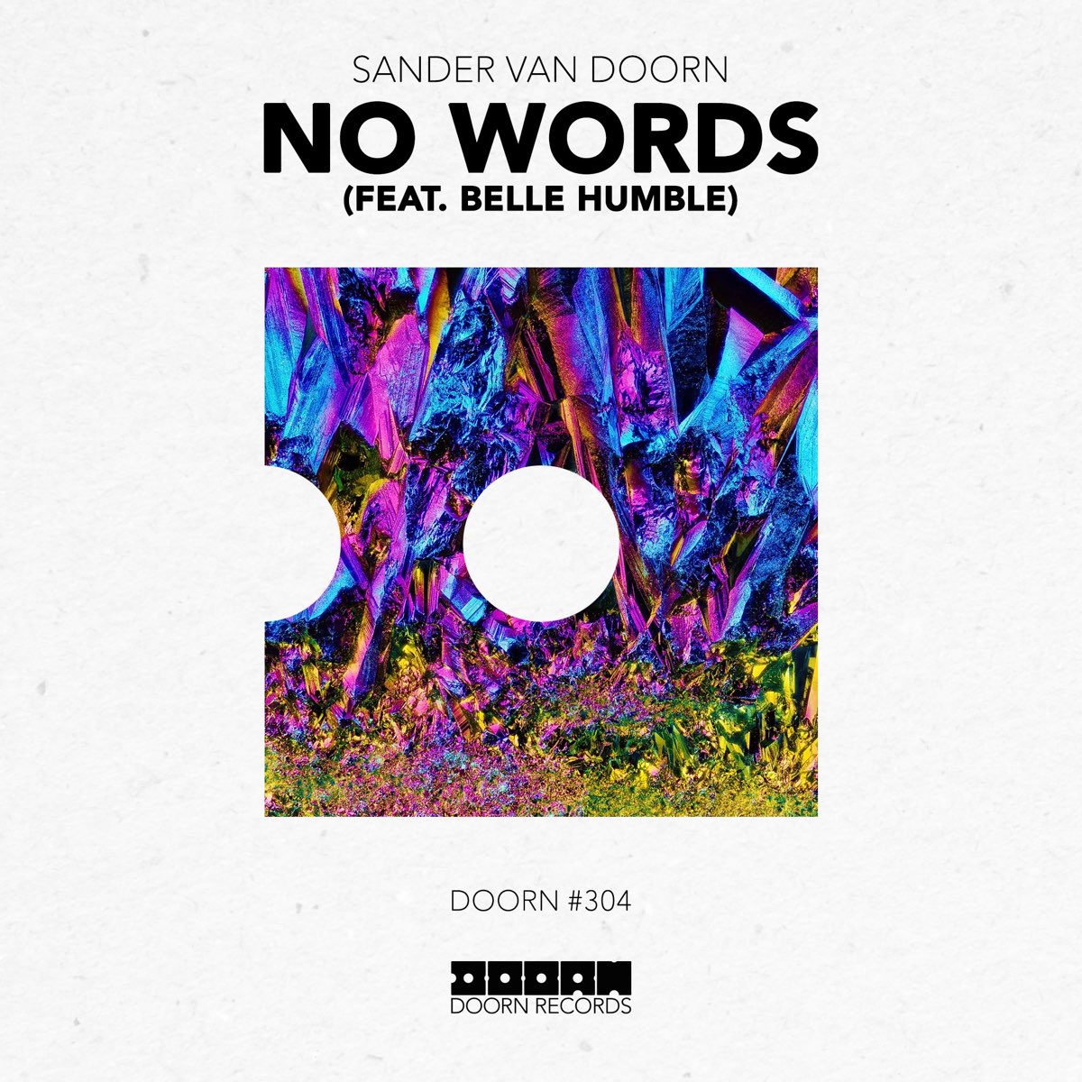 Sander van Doorn featuring Belle Humble — No Words cover artwork