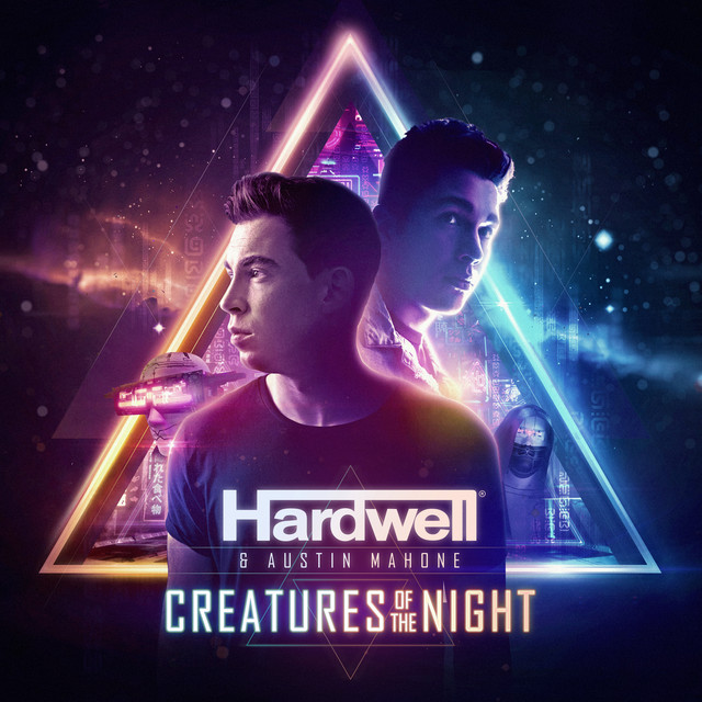 Hardwell & Austin Mahone Creatures Of The Night cover artwork