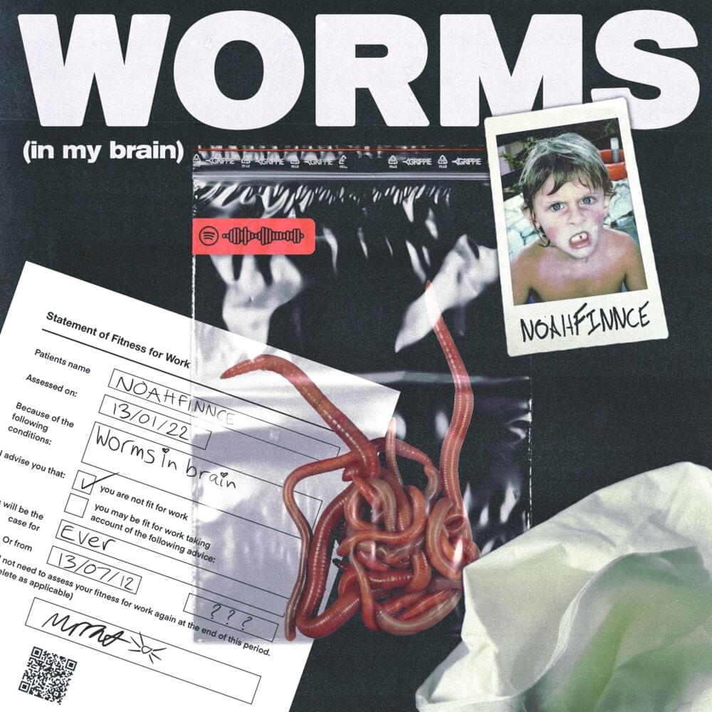 NOAHFINNCE — WORMS (In My Brain) cover artwork