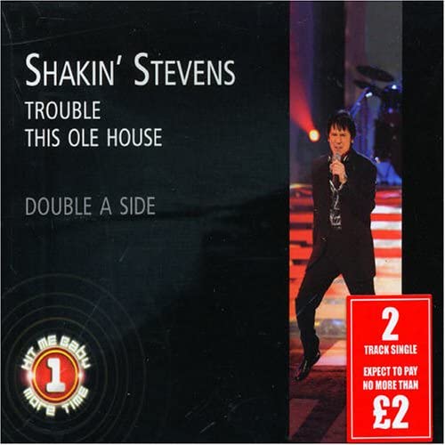 Shakin&#039; Stevens Trouble cover artwork