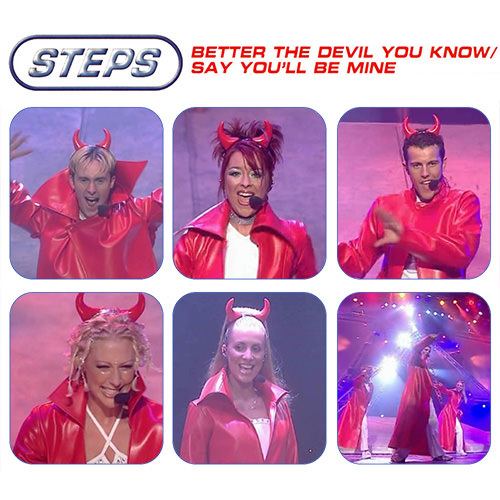 Steps — Better the Devil You Know/Say You&#039;ll Be Mine cover artwork