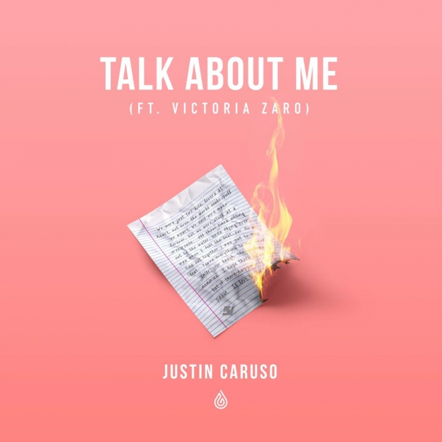 Justin Caruso ft. featuring Victoria Zaro Talk About Me cover artwork