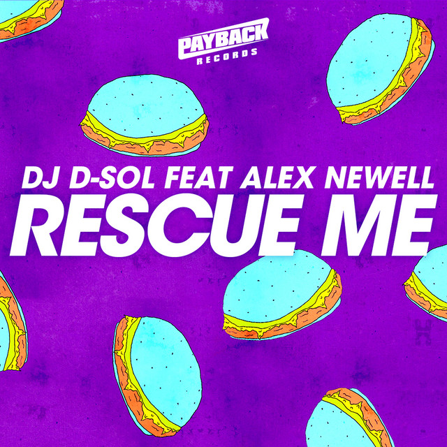 dj d-sol ft. featuring Alex Newell Rescue Me cover artwork