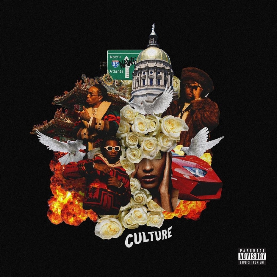 Migos featuring Gucci Mane — Slippery cover artwork
