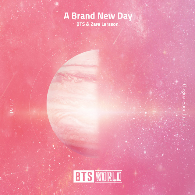 BTS & Zara Larsson — A Brand New Day cover artwork