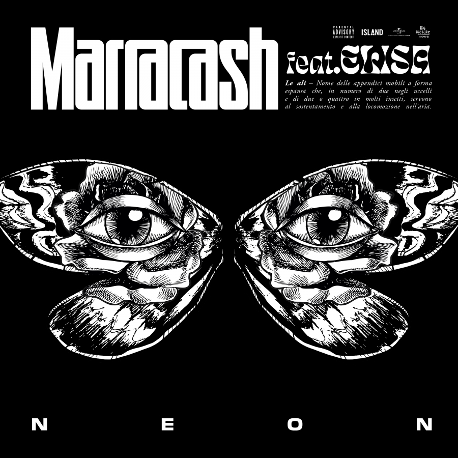 Marracash featuring Elisa — NEON - Le Ali cover artwork
