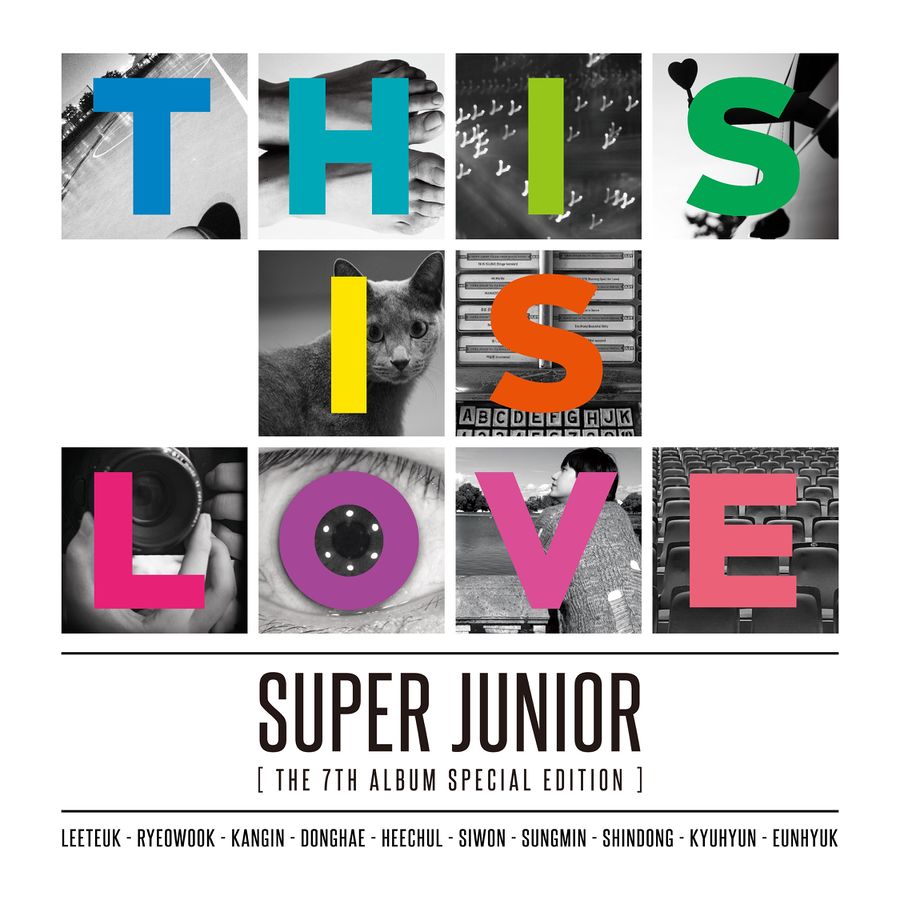 Super Junior This Is Love cover artwork