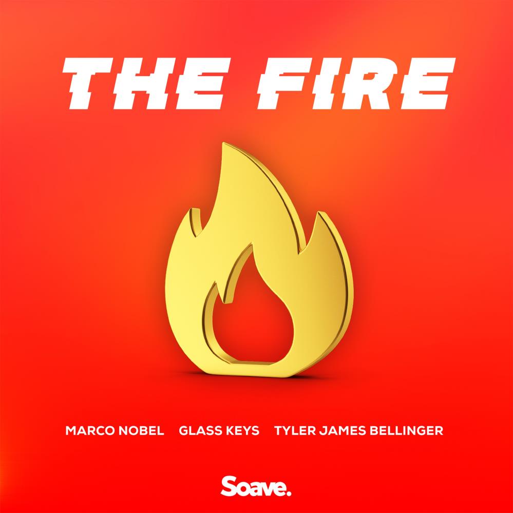 Marco Nobel & Glass Keys featuring Tyler James Bellinger — The Fire cover artwork