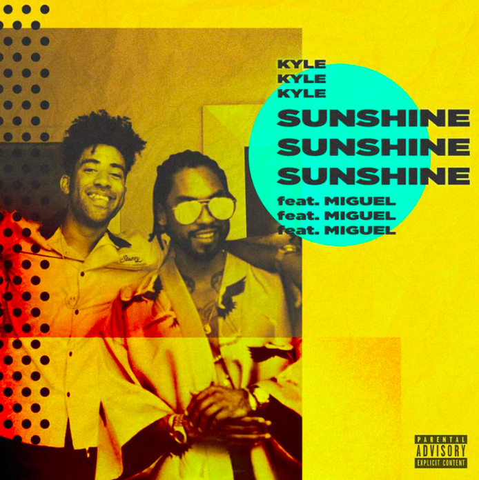 KYLE ft. featuring Miguel Sunshine cover artwork