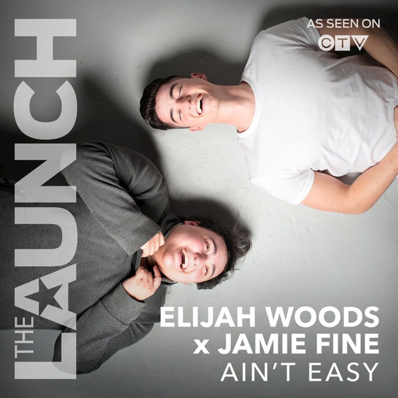 Elijah Woods x Jamie Fine Ain&#039;t Easy cover artwork
