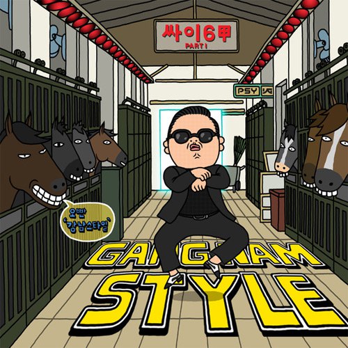 PSY — Gangnam Style cover artwork
