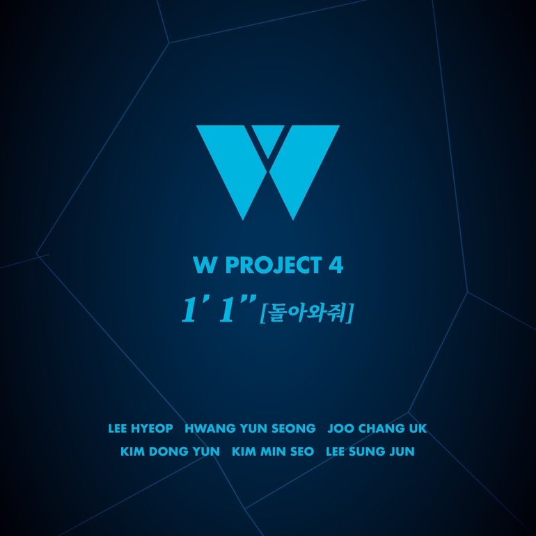 W Project 4 & Woollim Rookie 1M1S cover artwork