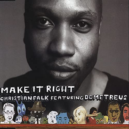 Christian Falk featuring Demetreus — Make It Right (Santana&#039;s Hard Vocal Mix) cover artwork