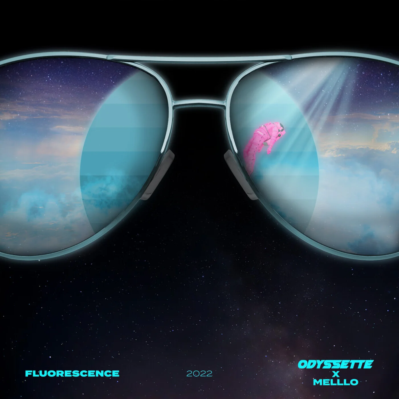 Odyssette & Melllo Fluorescence cover artwork